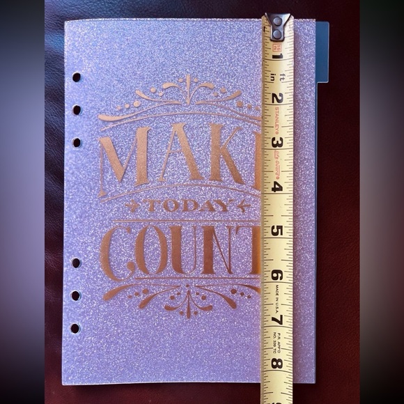Rose Gold Planner w/Extras! - Picture 4 of 5